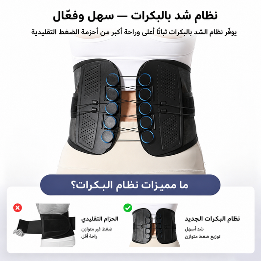 LUMBAFIT™ PULLEY LUMBAR SUPPORT BELT