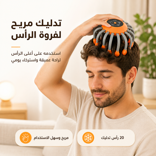 SCALPRELAX™ 20-HEAD ELECTRIC HEAD MASSAGER